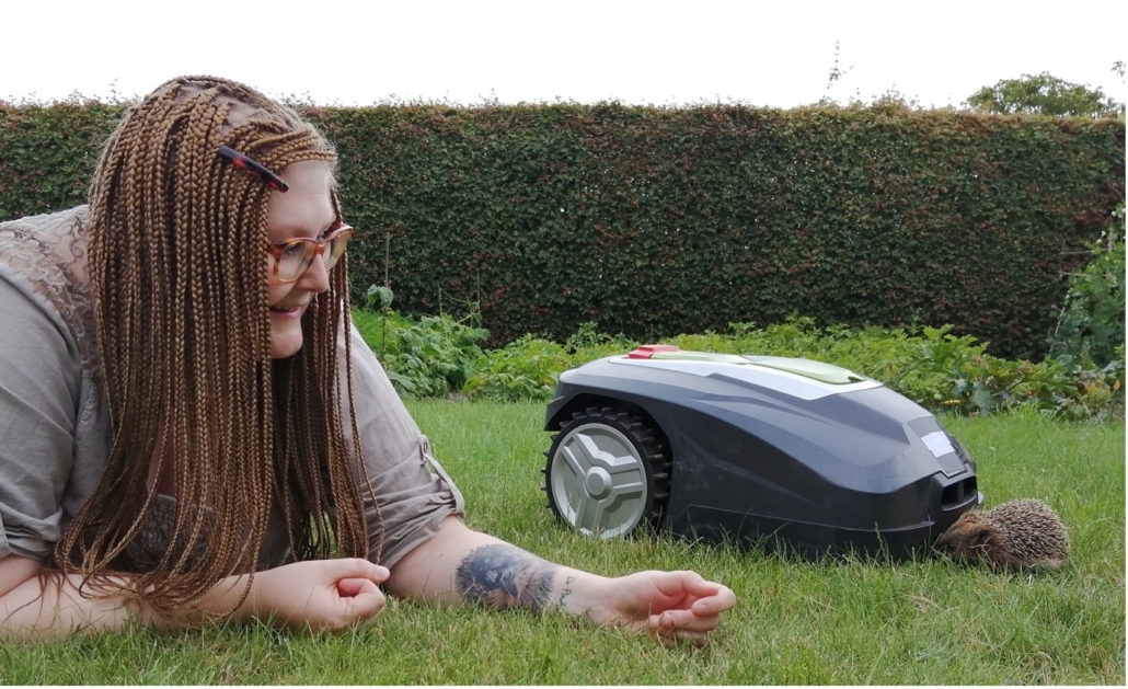 New features of robotic lawn mowers determine danger to hedgehogs - The British Hedgehog Preservation Society