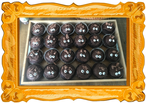 Zac, 8 - raised more than £8 for BHPS selling hedgehog cakes